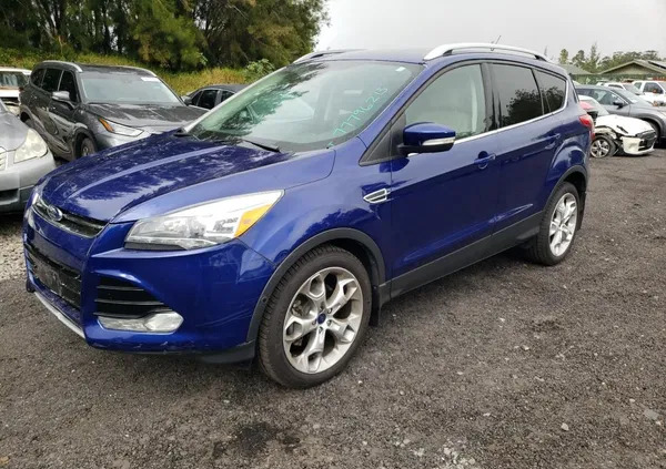 ford łódzkie Ford Escape cena 28000 przebieg: 88580, rok produkcji 2014 z Buk